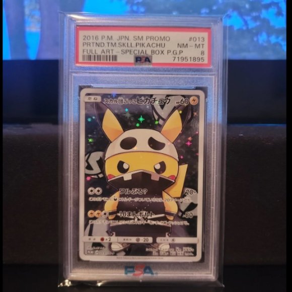 Pretend Team Skull Pikachu Full Art PSA